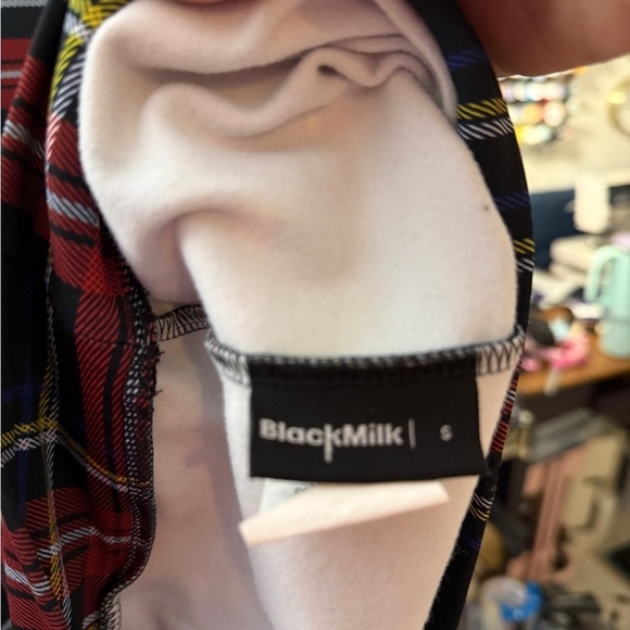 Blackmilk Tartan Old School Hoodie S - Picture 3 of 3